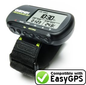 EasyGPS supports the Garmin Forerunner 201