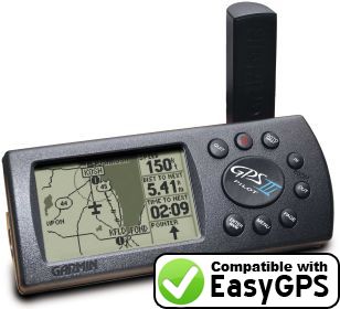 EasyGPS supports the Garmin GPS III Pilot