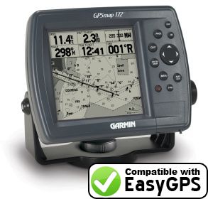 EasyGPS supports the Garmin GPSMAP 172