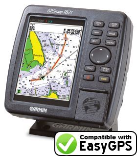 EasyGPS supports the Garmin GPSMAP 182C