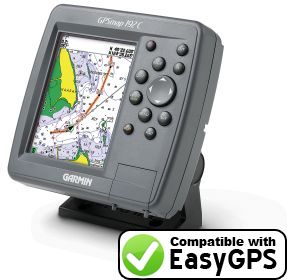 EasyGPS supports the Garmin GPSMAP 192C