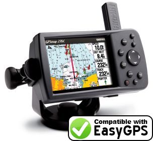 EasyGPS supports the Garmin GPSMAP 276C