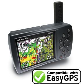 EasyGPS supports the Garmin GPSMAP 396