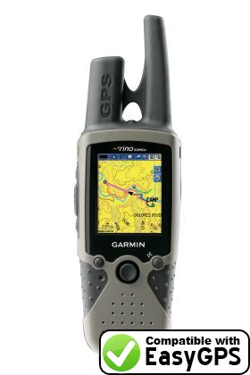 EasyGPS supports the Garmin Rino 530 HCx