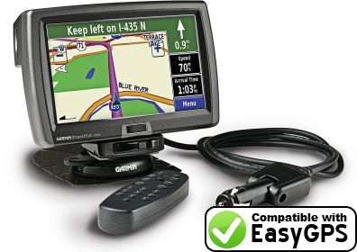 EasyGPS supports the Garmin StreetPilot 7500