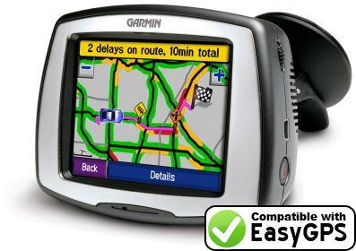 EasyGPS supports the Garmin StreetPilot c580