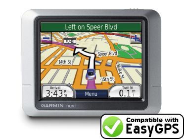 EasyGPS supports the Garmin nüvi 200