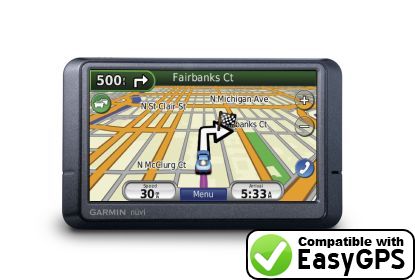 EasyGPS supports the Garmin nüvi 265WT