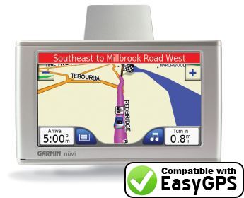 EasyGPS supports the Garmin nüvi 610