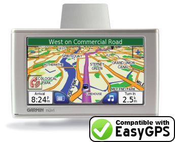 EasyGPS supports the Garmin nüvi 660