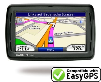 EasyGPS supports the Garmin nüvi 860