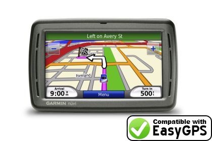 EasyGPS supports the Garmin nüvi 880