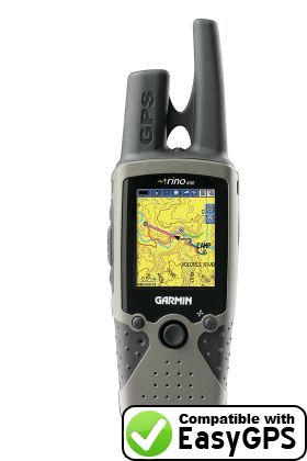EasyGPS supports the Garmin Rino 530