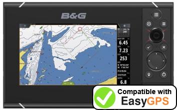 Download your B&G Zeus3 7 waypoints and tracklogs for free with EasyGPS