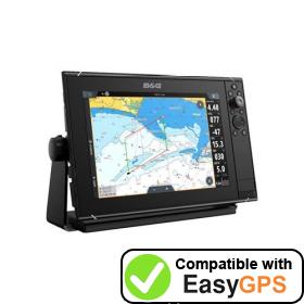 Download your B&G Zeus3S 12 waypoints and tracklogs for free with EasyGPS