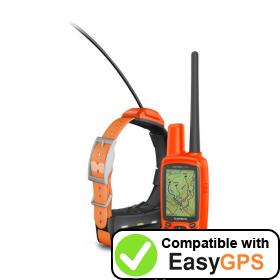 Download your Garmin Astro 430 waypoints and tracklogs for free with EasyGPS