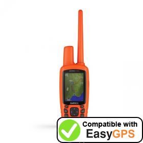 Download your Garmin Astro 900 waypoints and tracklogs for free with EasyGPS