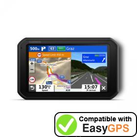 Download your Garmin Camper 785 waypoints and tracklogs for free with EasyGPS