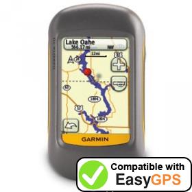 Download your Garmin Dakota 10 waypoints and tracklogs for free with EasyGPS