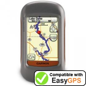 Download your Garmin Dakota 20 waypoints and tracklogs for free with EasyGPS