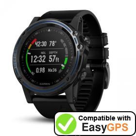 Download your Garmin Descent Mk1 waypoints and tracklogs for free with EasyGPS