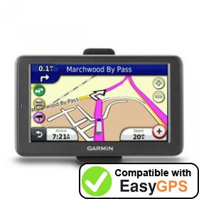 Download your Garmin dēzl 560LMT waypoints and tracklogs for free with EasyGPS