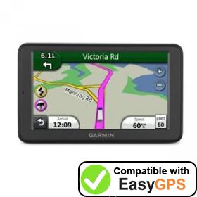 Download your Garmin dēzl 560LT waypoints and tracklogs for free with EasyGPS