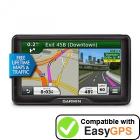 Download your Garmin dēzl 760LMT waypoints and tracklogs for free with EasyGPS