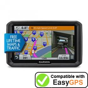 Download your Garmin dēzl 770LMTHD waypoints and tracklogs for free with EasyGPS