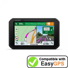 Download your Garmin dēzl 780 LMT-S waypoints and tracklogs for free with EasyGPS