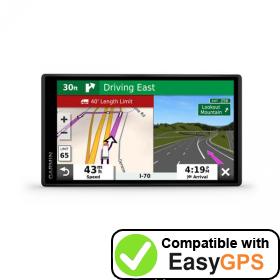 Download your Garmin dēzl OTR500 waypoints and tracklogs for free with EasyGPS