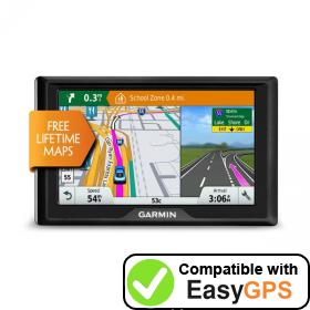 Download your Garmin Drive 5 LM EX waypoints and tracklogs for free with EasyGPS