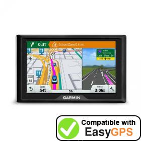 Download your Garmin Drive 50 waypoints and tracklogs for free with EasyGPS