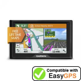 Download your Garmin Drive 51 EX waypoints and tracklogs for free with EasyGPS