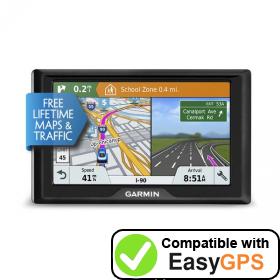 Download your Garmin Drive 51 LMT-S waypoints and tracklogs for free with EasyGPS