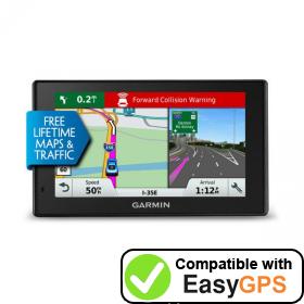 Download your Garmin DriveAssist 50LMT waypoints and tracklogs for free with EasyGPS