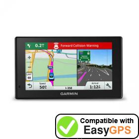 Download your Garmin DriveAssist 51 LMTHD waypoints and tracklogs for free with EasyGPS