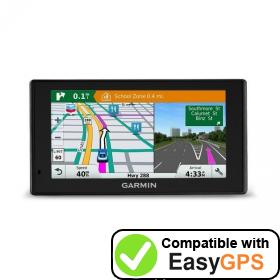 Download your Garmin DriveSmart 60LMTHD waypoints and tracklogs for free with EasyGPS