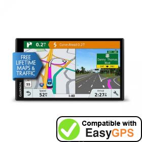 Download your Garmin DriveSmart 61 LMT-S waypoints and tracklogs for free with EasyGPS