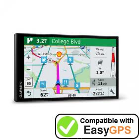 Download your Garmin DriveSmart 7 LMT-S EX waypoints and tracklogs for free with EasyGPS