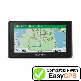 Download your Garmin DriveTrack 70LMT waypoints and tracklogs for free with EasyGPS