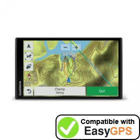 Download your Garmin DriveTrack 71 waypoints and tracklogs for free with EasyGPS