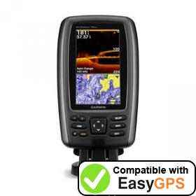 Download your Garmin echoMAP 43dv waypoints and tracklogs for free with EasyGPS