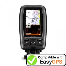 Download your Garmin echoMAP 44dv waypoints and tracklogs for free with EasyGPS