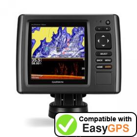 Download your Garmin echoMAP 53cv waypoints and tracklogs for free with EasyGPS