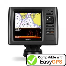 Download your Garmin echoMAP 54dv waypoints and tracklogs for free with EasyGPS