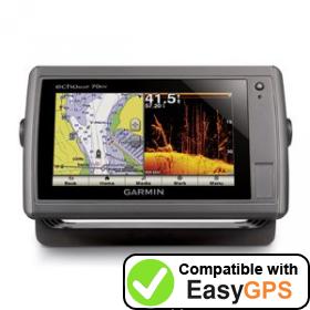 Download your Garmin echoMAP 70dv waypoints and tracklogs for free with EasyGPS