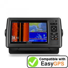 Download your Garmin echoMAP 71sv waypoints and tracklogs for free with EasyGPS