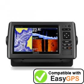 Download your Garmin echoMAP 73sv waypoints and tracklogs for free with EasyGPS