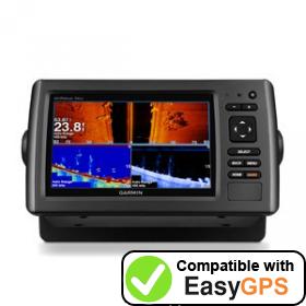 Download your Garmin echoMAP 74sv waypoints and tracklogs for free with EasyGPS
